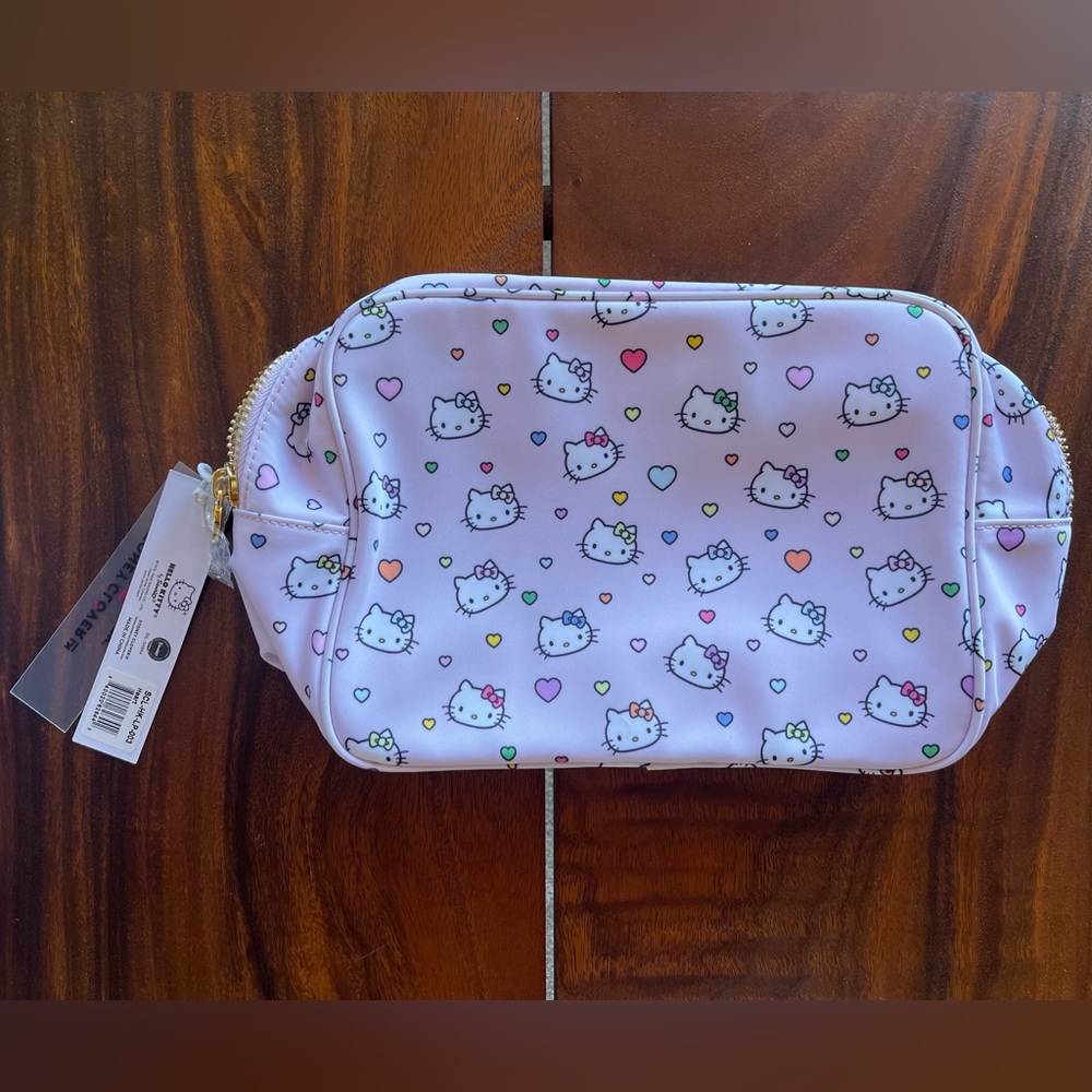 Stoney Clover Lane x Hello Kitty large nylon pouch - Picture 2 of 5